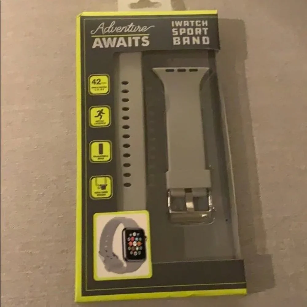 Vivitar Adventure Awaits Sport Band Gray for Apple Watch (42mm)